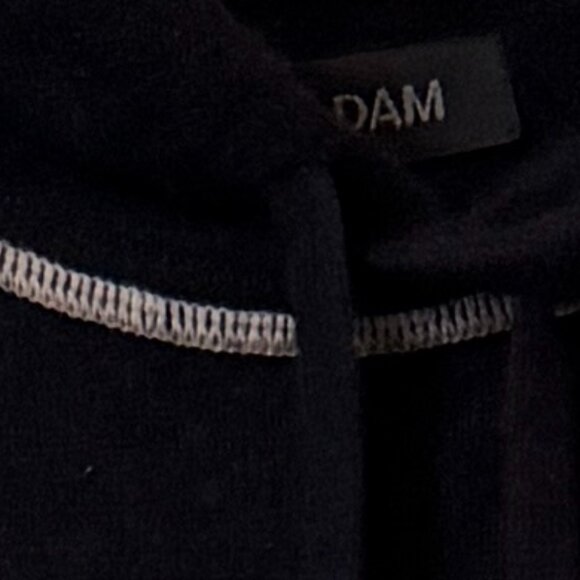 Naadam Cashmere Pullover Hoodie w/Contrast Stitching - Picture 4 of 6